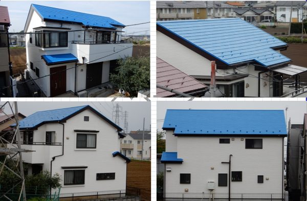 I様邸で外壁塗装・屋根塗装！白×青でさわやかに変身！
